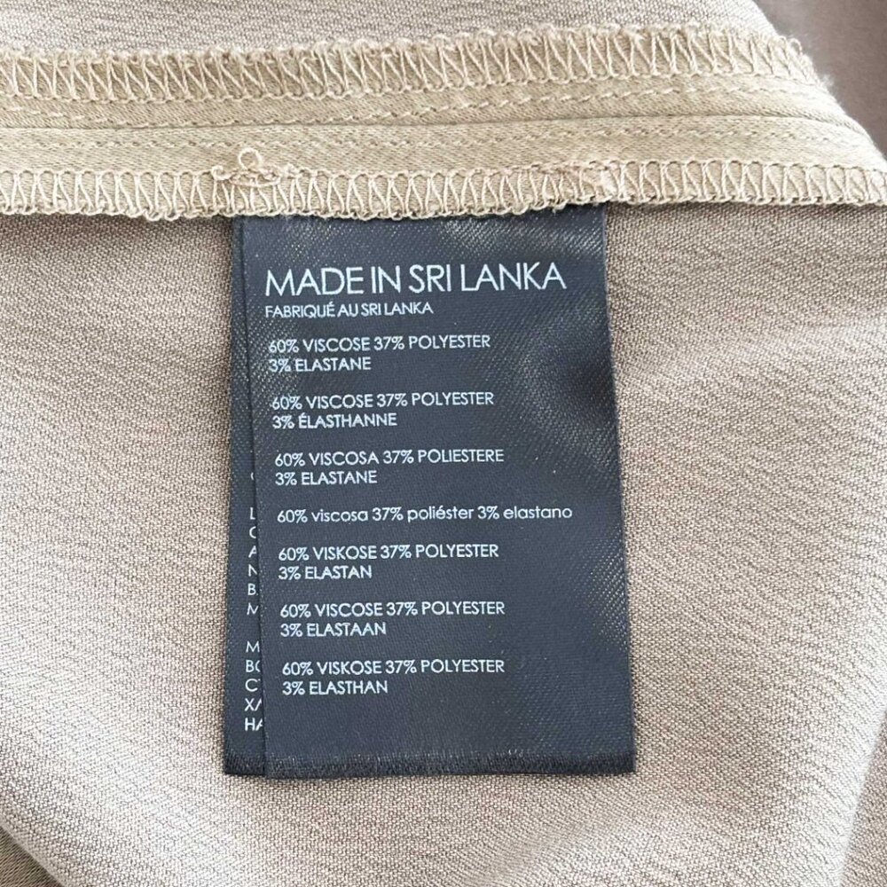 Club Monaco Laurel Oak Satin Belted Cargo Pant Size 2 - Picture 13 of 15